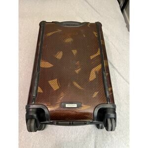 TUMI 22” Tegra lite continental carry on hardside spinner suitcase brown luggage